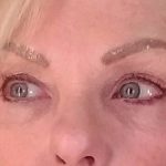 Permanent eyebrows color correction - Gloria Brennan