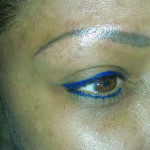 Dramatic permanent eyeliner