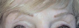 Permanent eyebrows and eyeliner